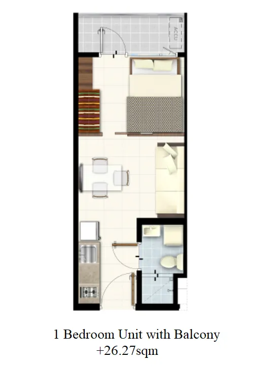 https://manilacondohub-smdc.com/images/properties/light-2/unit-layouts/12 - LIGHT 2 - Type 16 1BR with balcony(+22.27sqm).webp